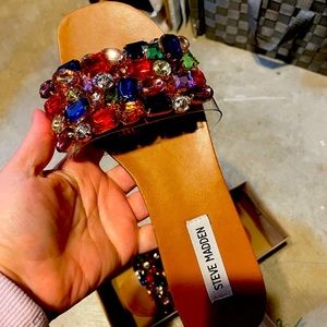 Steve Madden Rhinestone Flats